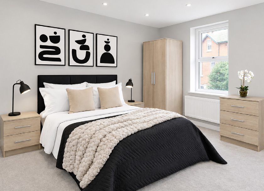Completed Property Interiors installation
