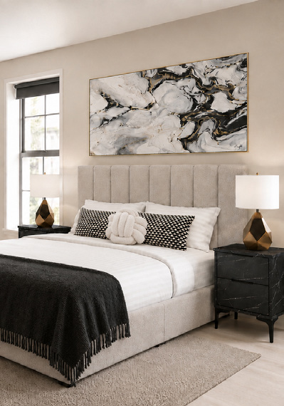 Completed Property Interiors installation