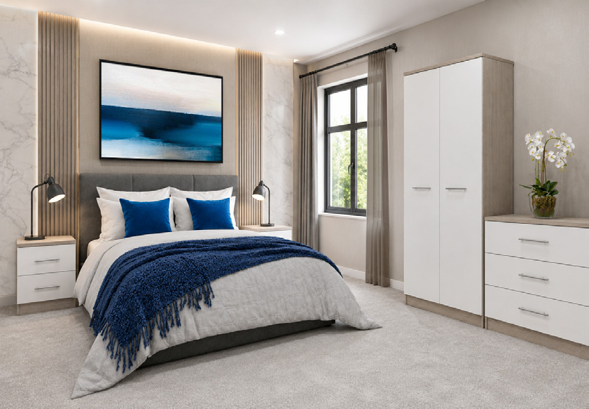 Completed Property Interiors installation